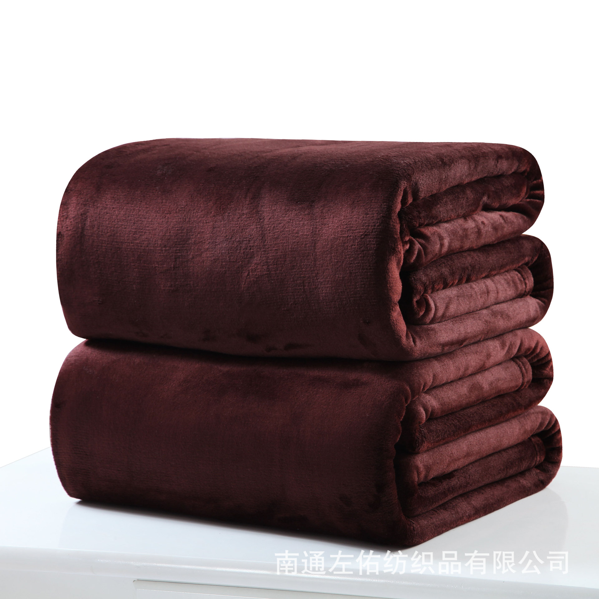 纯色毛毯法兰绒毯子 礼品毯 素色绒毯 双人盖毯 可定做 厂家直销-阿里巴巴