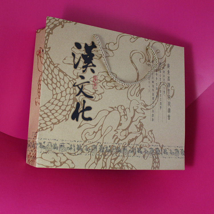 深圳厂家 供应250g 白卡纸袋 定制高档手提礼品袋 烫金手提袋