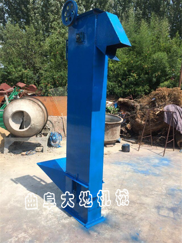 菜籽斗式上料机 榨油机用瓦斗提升机 垂直斗式上料机