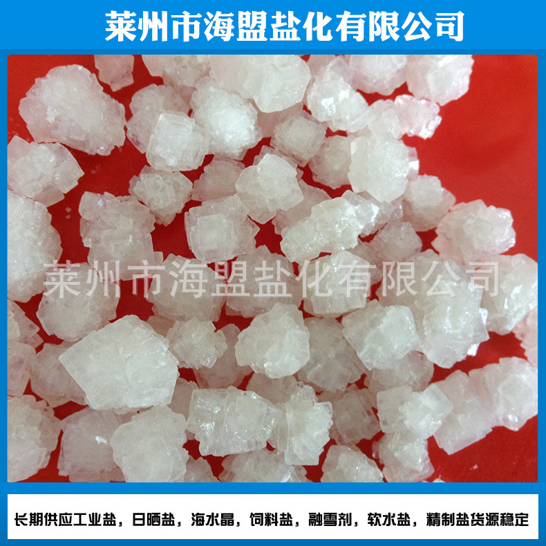 工业盐颗粒大粗盐粒大颗粒粗盐中粗盐氯化钠热敷盐锅炉软水盐