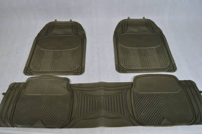 汽车连体乳胶通用丝圈耐磨脚垫透明塑料pvc橡胶环保可越野车平底|ms