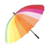 Factory wholesale double umbrella windproof 24 bone rainbow umbrella insurance advertising umbrella business gift umbrella plus LOGO