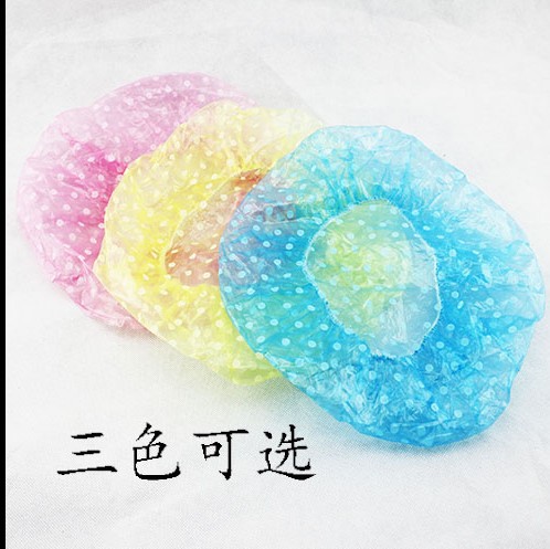 Set de 3 gorros de baño desechables, lindos y prácticos, artículos de aseo personal para viaje o uso diario, venta al por mayor