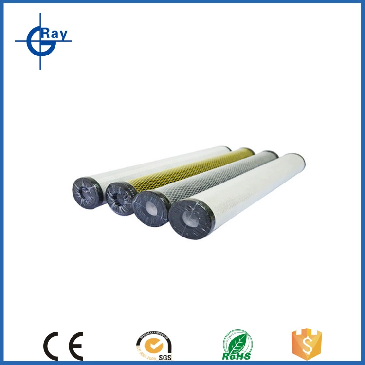 Производитель оптовый высококачественный желтая сетка из углеродного волокна фильтрующий элемент 10 дюймов 20 дюймов высокоэффективный активированный уголь из углеродного волокна фильтрующий элемент