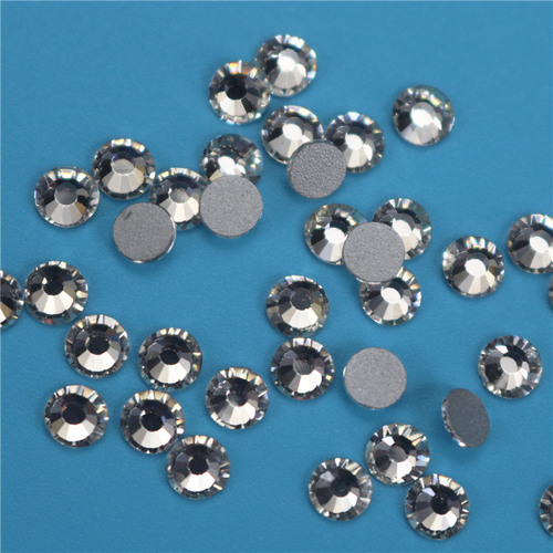 Rhinestones Glass transparent flat bottom diamond nail nail stickers mobile phone accessories decoration jewelry diamond wholesale