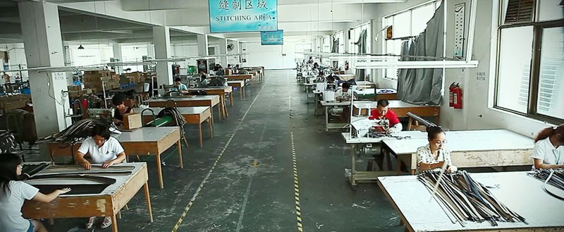 stitching area