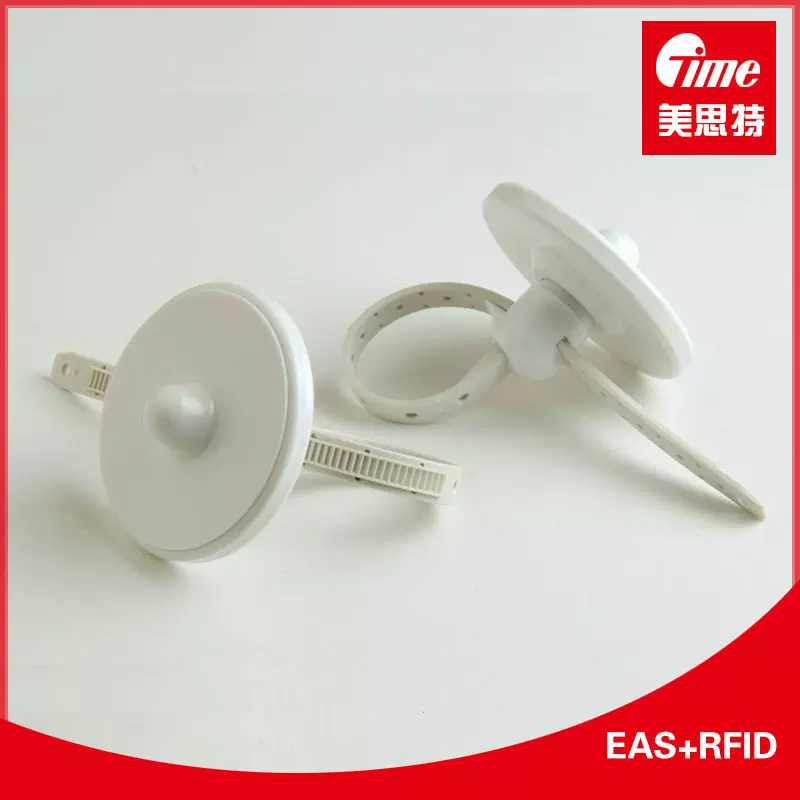 超市酒瓶防盗塑条不带球酒瓶扣防盗红酒标签