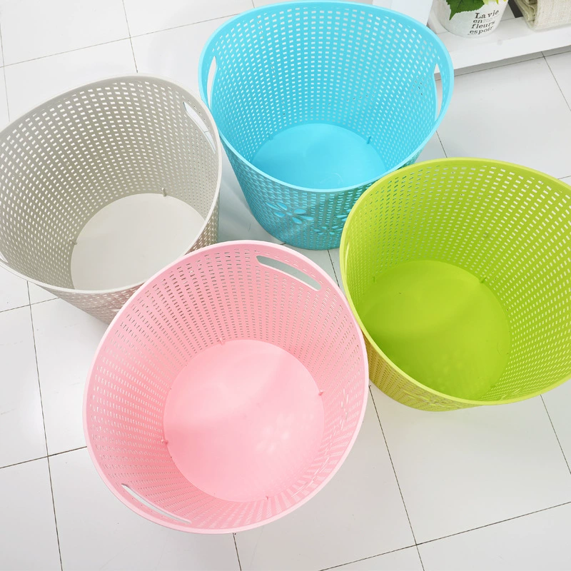 Woven storage system, small laundry basket
