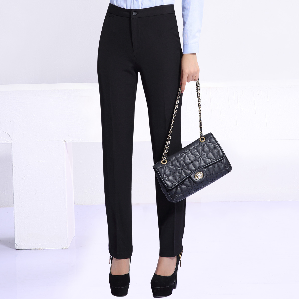 2019 New Fashion Slim Women's Pants Wome...