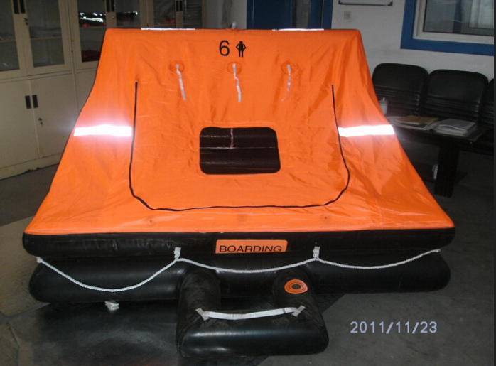 小型船舶游艇气胀式救生筏 艇用近海 远洋救生筏  CCS证书其他消