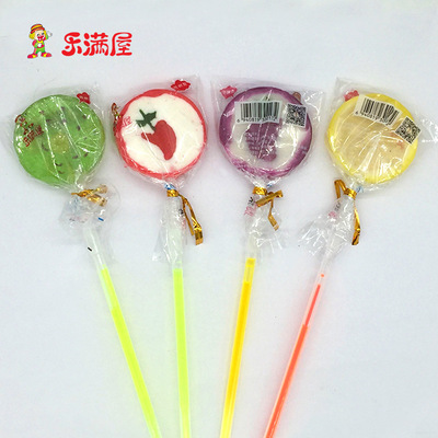 Hand sliced sugar 20g fluorescence Lollipop Cut Hard Candy Children's Day snacks children Lollipop Manufactor wholesale