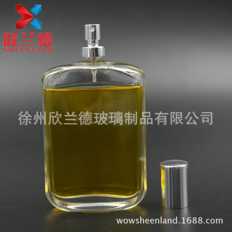 120ML 香水瓶  高白料透明玻璃瓶