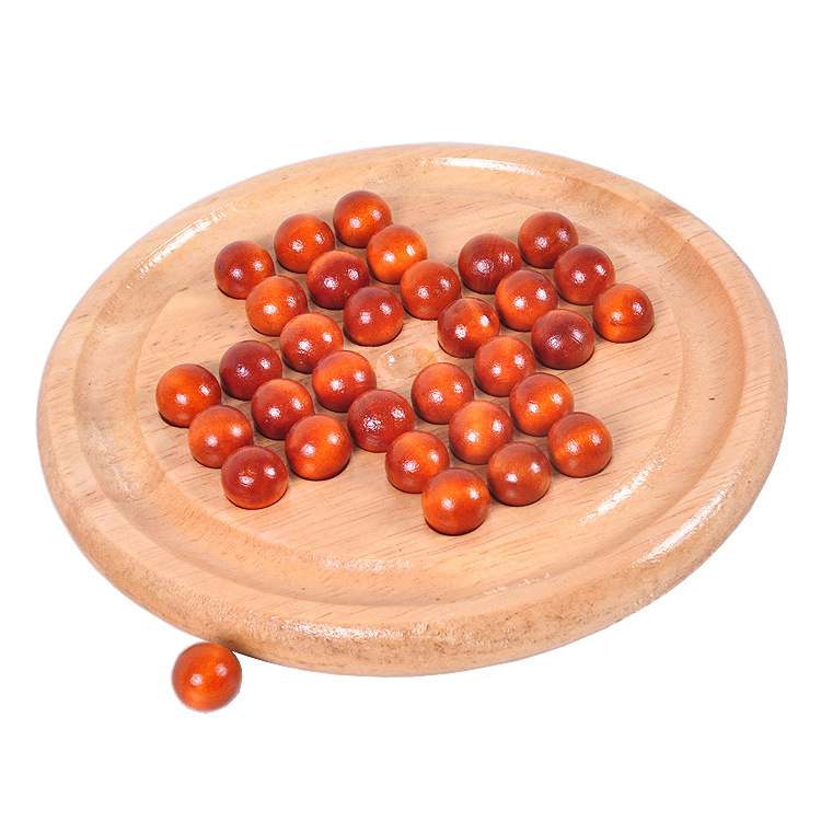 Adultos juguetes educativos de madera clásicos individuales Noble ajedrez independiente Diamante de ajedrez