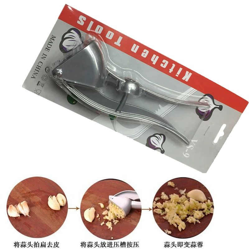 Кухонные гаджеты Овощечистка для чеснока Алюминиевый пресс для чеснока