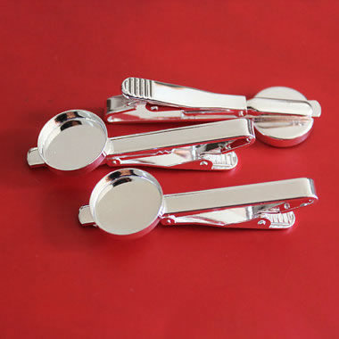 Elegance Tie clip tray man Collar clip diy Accessories Mountings 16-20mm YB23034