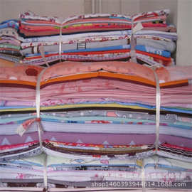 床单布印花布零布批发，纯棉40棉残次布布头批发5-10米