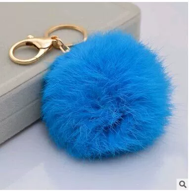 Металлический пуховый шар, модный подвес, брелок, Aliexpress, handmade, 8см