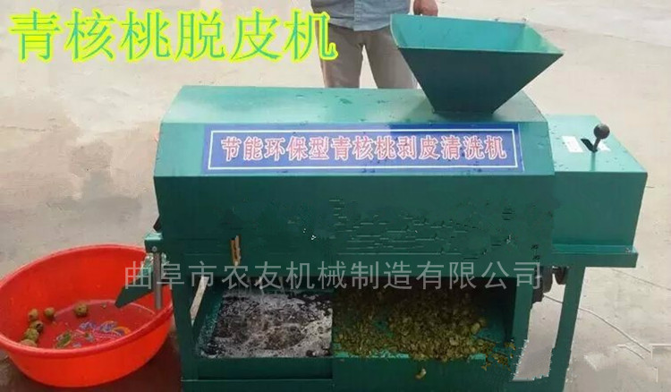 核桃专业去皮机直销 青核桃清洗去皮机 鲜核桃加工专用