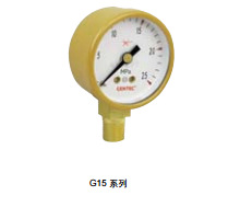 捷锐 减压器用压力表  非腐蚀气体介质适用