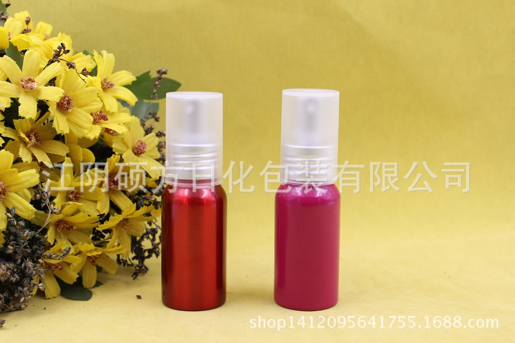 供应30ml铝罐 32*76mm 喷雾铝瓶 螺牙喷头