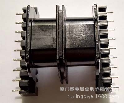 EPC46.5配外壳 L脚 卧式 9+9 针距5.0 排距35.0 高29.9  (骨架)