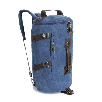 Nuevo viaje montañismo bolsa de gran capacidad ocio lona deportes barril mochila al aire libre ordenador bolsa al por mayor