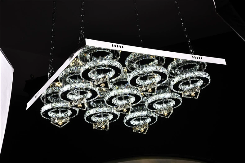 Светильник потолочный светодиодный из нержавеющей стали для гостиной для отеля