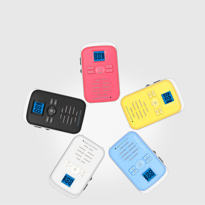 迷你对讲小巧大功率降噪音信号强餐饮酒店时尚对讲器保安物业批发