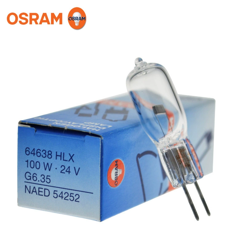 Osram, halogen bulb, lamp, microscope, 24v, 100W
