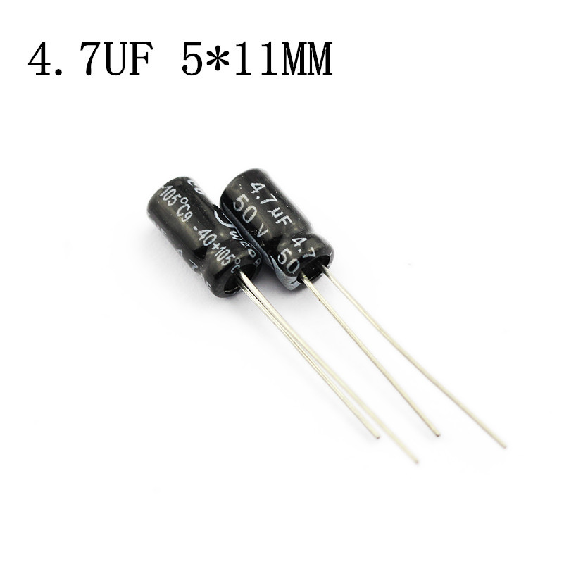 优质电解电容 50V 4.7UF 4*7 全新原装