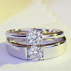 Classic accessory, one size ring for beloved, Korean style, wholesale