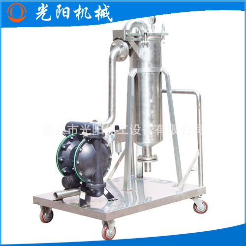 热销 树脂过滤机 涂料过滤机 过滤机批发 不锈钢移动过滤器质量好