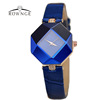 On behalf of Korean Edition watch Prism fashion lady waterproof Diamond Prismatic watch wholesale