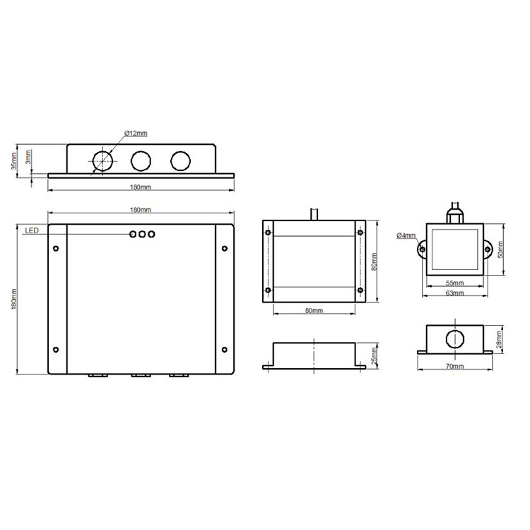 FRD680高频读/写头RFID读写器读头RFID系统