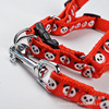 Printing double -layer cloth dog chest strap, colorful pet traction rope
