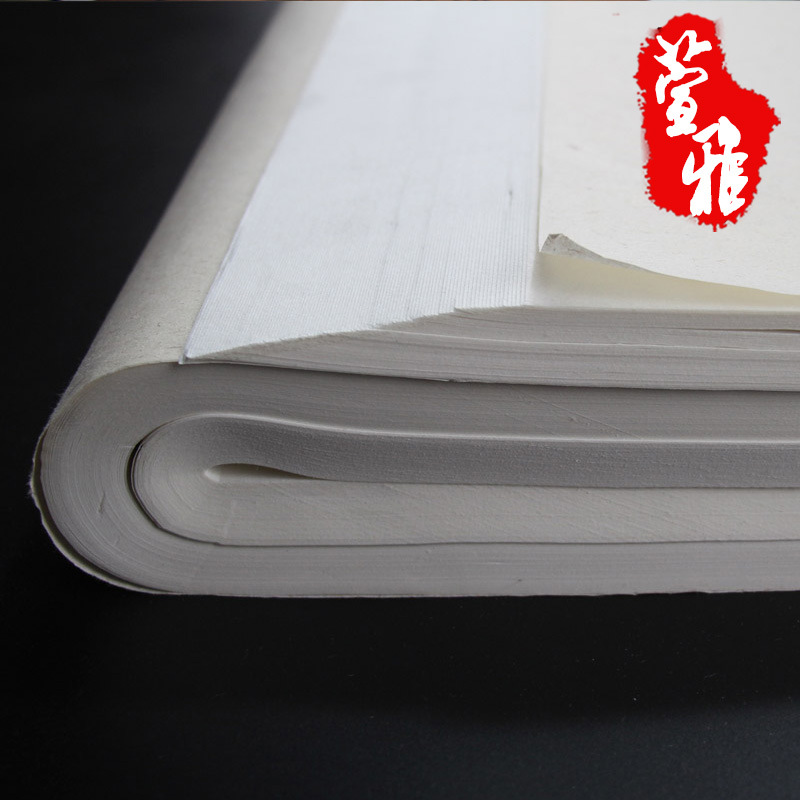 安徽宣纸 四尺整张 熟宣 半熟宣纸  工笔画小楷书法专用厂家直销