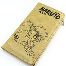 WA127学生卡通动漫周边磁扣长款钱包 罗葫芦皮夹