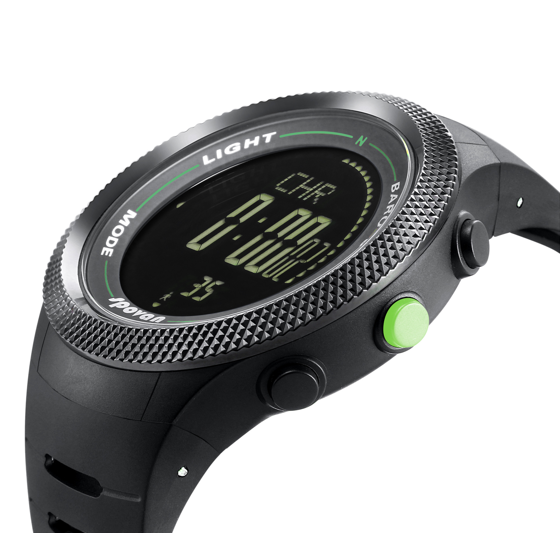 spovan戶(hù)外運(yùn)動(dòng)登山手表多功能夜光防水海拔溫度計(jì)步智能運(yùn)動(dòng)手表