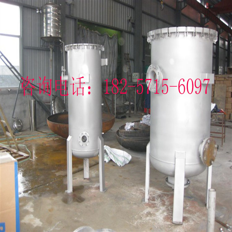 【农村饮用水用】KQ-DS600型 去除泥沙 固液分离不锈钢袋式过滤器