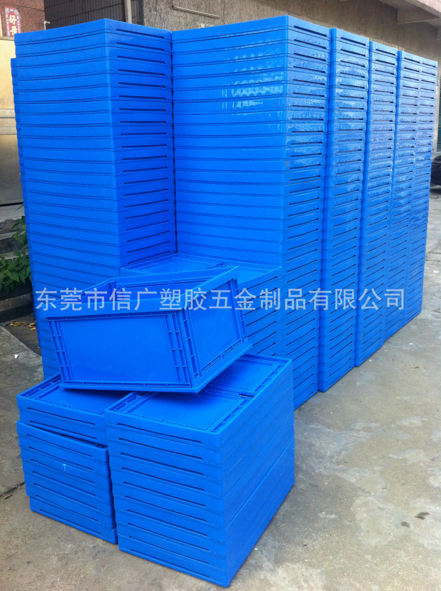 加厚S503折叠箱 可折叠物流周转箱 汽车主机厂指定塑胶仓储箱子