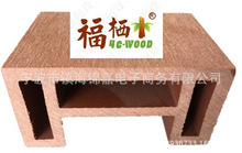 厂家提供9040栏杆扶手方通 木塑材料 立柱花架仿木 提供安装