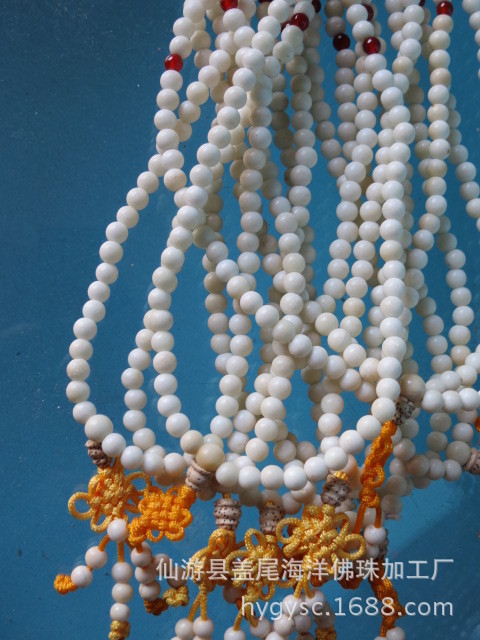 108颗小象牙果菩提佛珠念珠手链手串时尚手饰品批发|ms