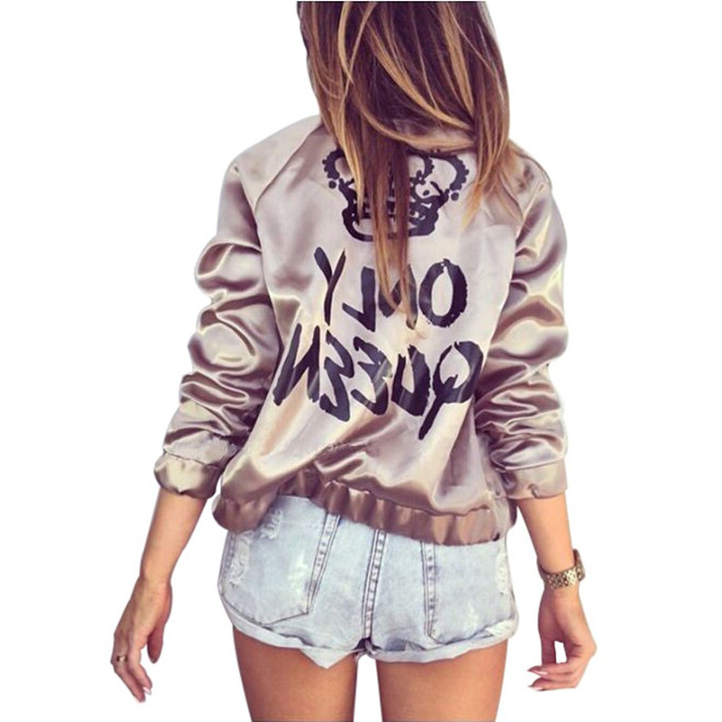 2019 new pattern Europe and America Women's wear AliExpress Amazon EBAY wish Letter jackets 9092