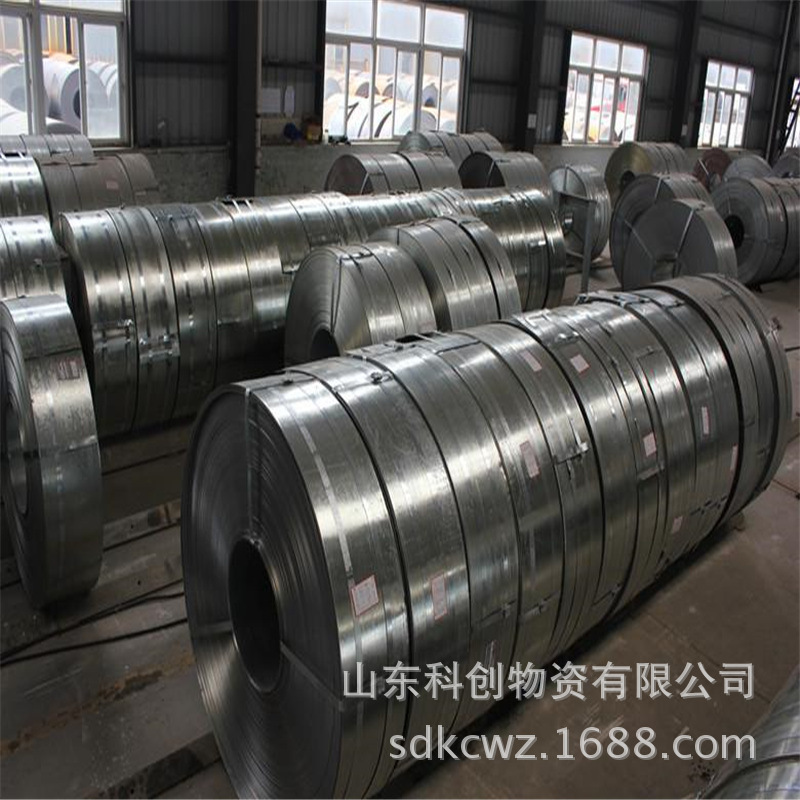 批发镀锌带钢 镀锌钢带Q235材质镀锌带钢 折弯冲压 镀锌带钢管料-阿里巴巴