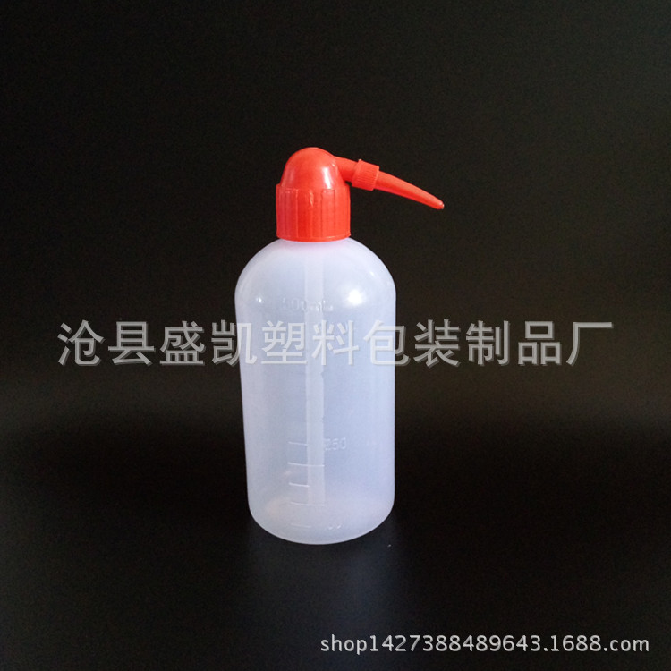 厂家直销500ml尖嘴瓶 液体瓶 带刻度药瓶 农化工塑料瓶 有现货