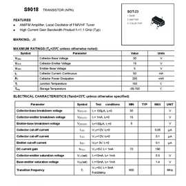 工厂供应丝印(J8) 贴片 S9018LT1    SOT-23三极管现货热销