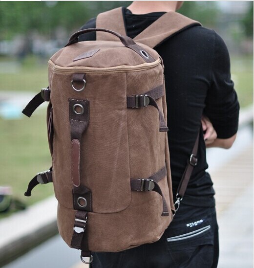Canvas Backpack Detail View