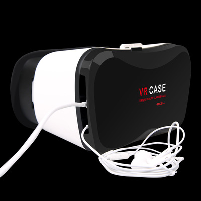 厂家直销VRCASE5plus虚拟现实vr glass VRBOX头戴式3D智能眼镜|ru