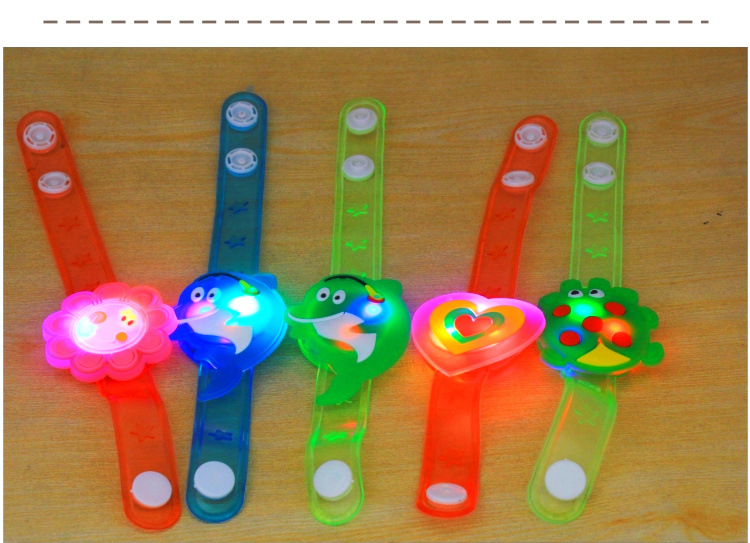Luminous Bracelet Led Silicone Cartoon Watch Children's Toys Wholesale Small Gifts