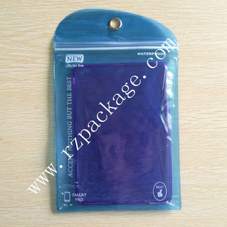 PVC防水袋/布丁袋/自封塑料薄膜包装袋/手机壳包装袋/18cm*29cm
